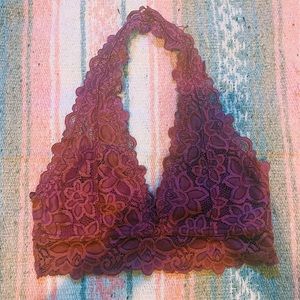 Burgundy Bralette